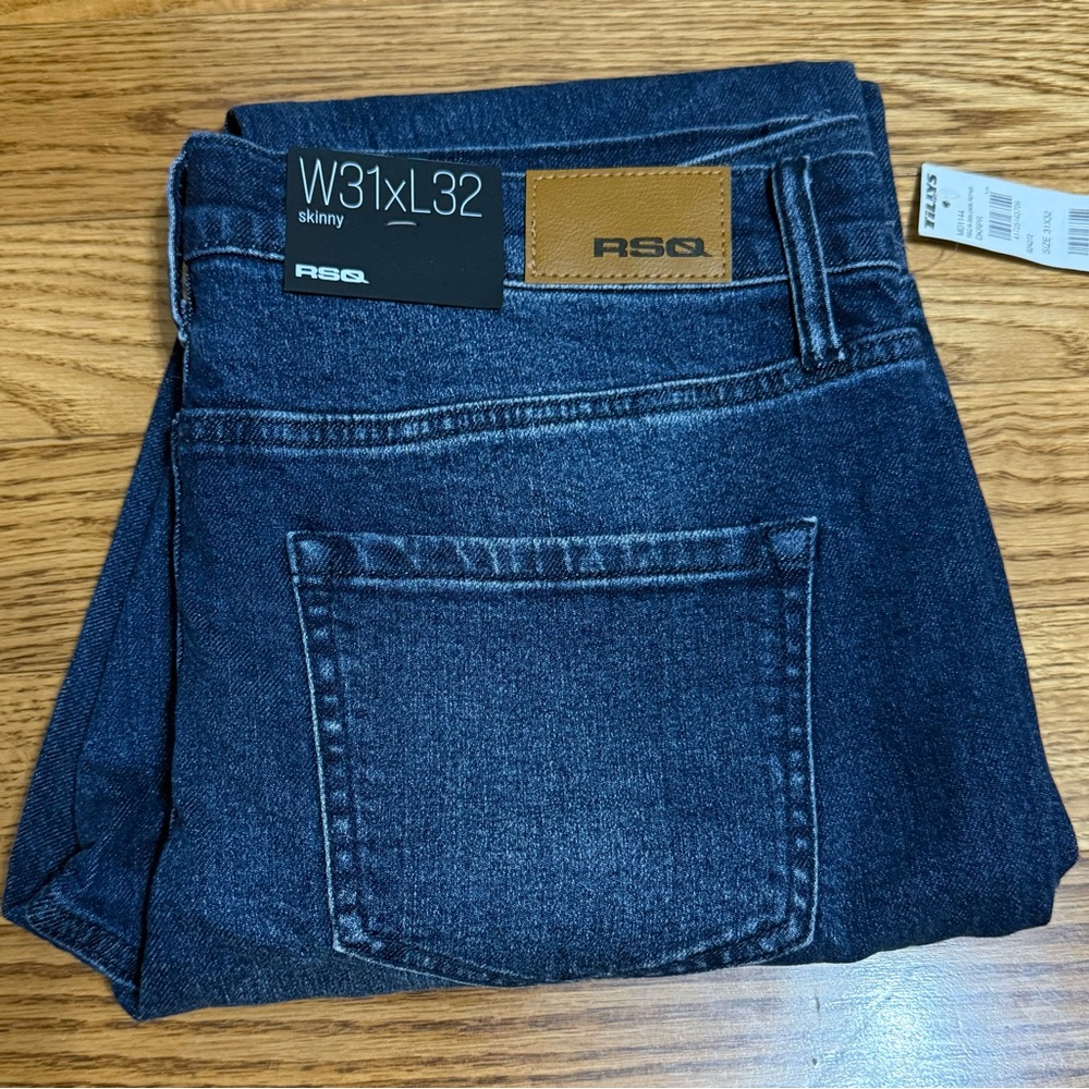 Tilly's RSQ Men's Deep Indigo Skinny Jeans